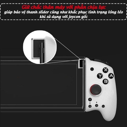 Split Pad MOBAPAD M6 cho Nintendo Switch, Nintendo Switch Oled, Tay cầm Nintendo Switch MOBAPAD