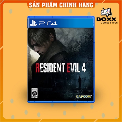 Đĩa Game Resident Evil 4 Remake - PS4