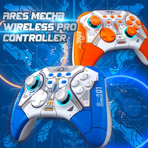 Tay cầm IINE Ares Mecha Wireless Pro Controller - Nintendo Switch