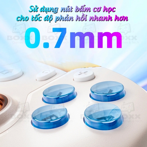 Tay cầm chơi game IINE Aurora Wireless Mechanical Pro Controller cho Nintendo Switch