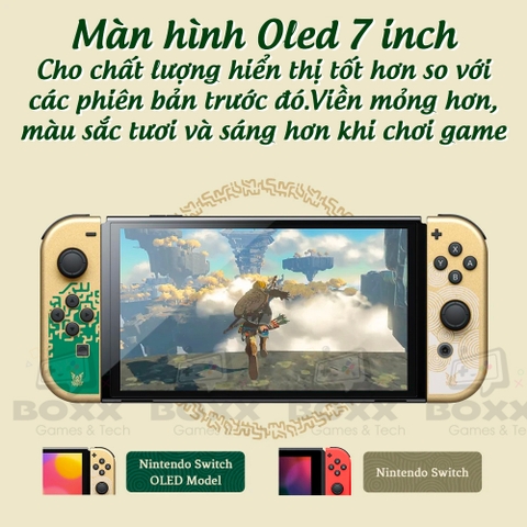 Máy Nintendo Switch OLED The Legend Of Zelda Tears Of The Kingdom Edition