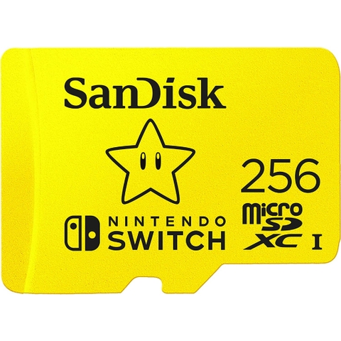 Thẻ Nhớ cho máy Nintendo Switch 256GB Chính Hãng Sandisk