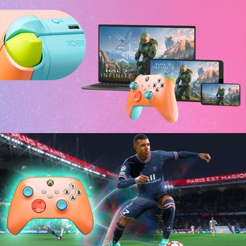 Tay cầm xbox series x, tay cầm chơi game xbox one series x Sunkissed Vibes OPI Special Edition