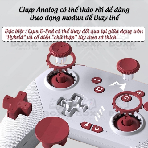 Tay cầm chơi game MOBAPAD CHITU HD phím cơ, Analog Hall Effect cho Nintendo Switch, Windows