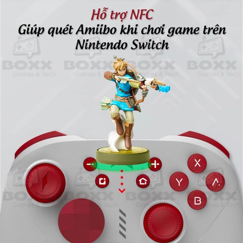 Tay cầm chơi game MOBAPAD CHITU HD phím cơ, Analog Hall Effect cho Nintendo Switch, Windows