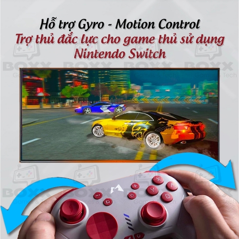 Tay cầm chơi game MOBAPAD CHITU HD phím cơ, Analog Hall Effect cho Nintendo Switch, Windows