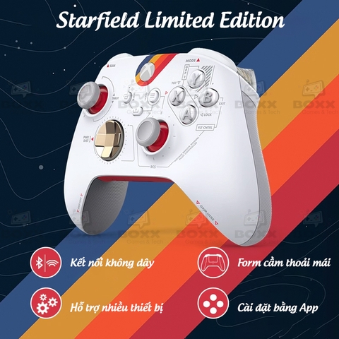 Tay cầm xbox series x phiên bản Starfield Limited Edition kèm quà tặng
