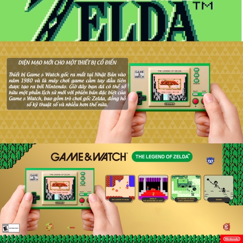 Máy Nintendo Game & Watch The Legend of Zelda