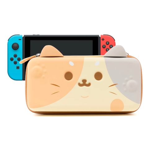 Túi đựng máy Nintendo Switch Oled, V1, V2 chính hãng GeekShare Chó Shiba