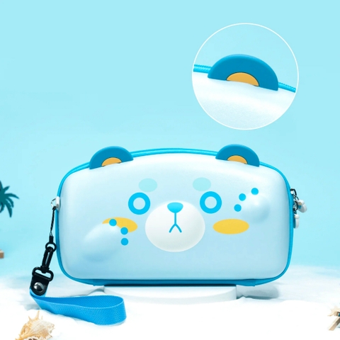 Túi đựng máy Nintendo Switch Oled, V1, V2 chính hãng GeekShare Chó Shiba