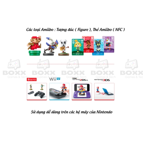 Mô hình Amiibo Pokemon chính hãng Nintendo Switch