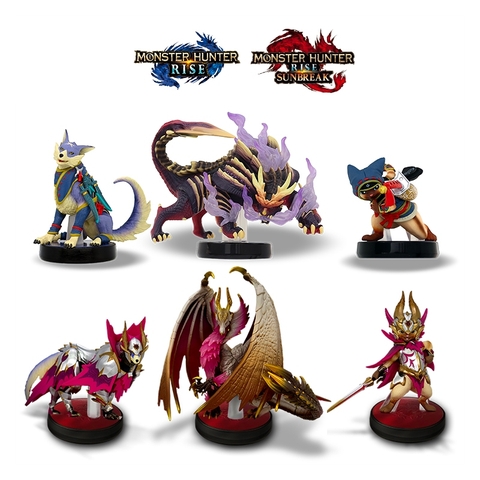 Mô hình Amiibo Monster Hunter Rise chính hãng Nintendo Switch
