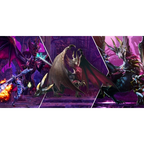 Mô hình Amiibo Monster Hunter Rise Malzeno chính hãng Nintendo Switch