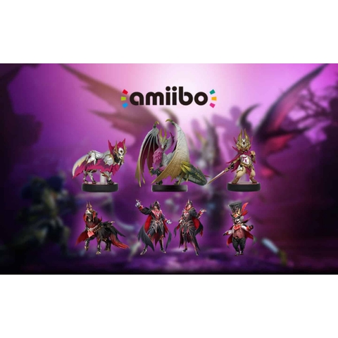 Mô hình Amiibo Monster Hunter Rise Malzeno chính hãng Nintendo Switch
