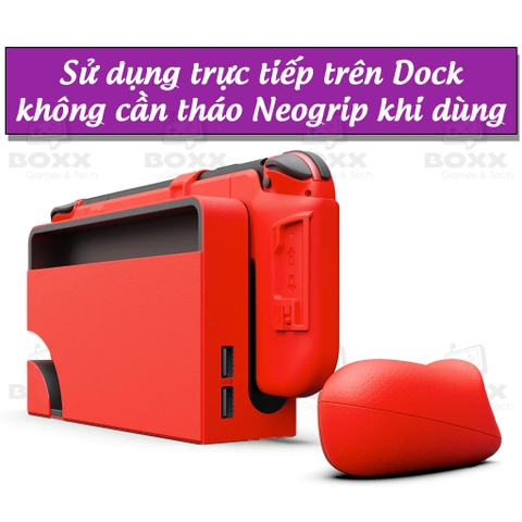 Ốp lưng NeoGrip Skull & Co cho Nintendo Switch OLED phiên bản Super Mario Bros. Wonder