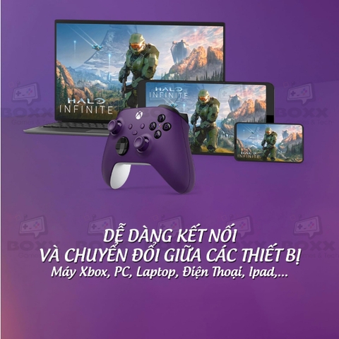 Tay cầm xbox series x phiên bản màu Astral Purple