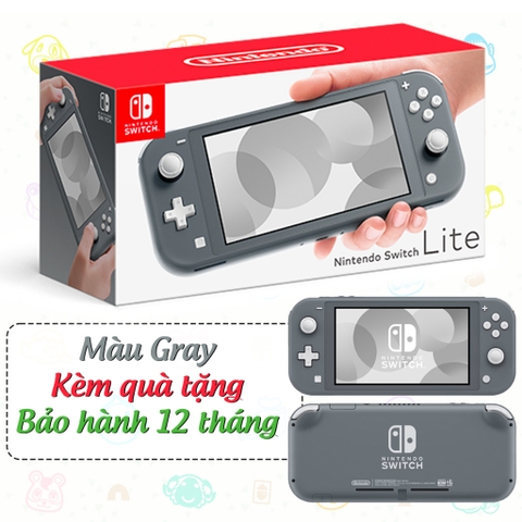 Máy game Nintendo Switch Lite - Màu Cool Blue, bảo hành 12 tháng kèm quà tặng