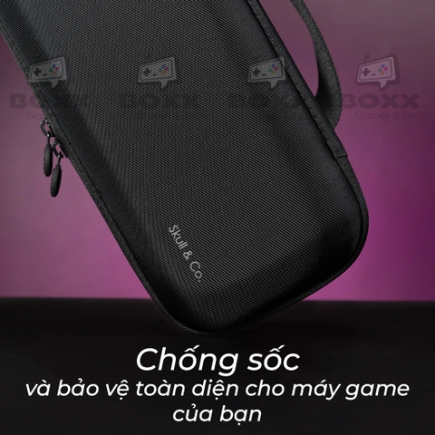 Túi đựng Skull & Co Maxcarry Case cho máy Steam Deck, ROG Ally, Nintendo Switch Oled