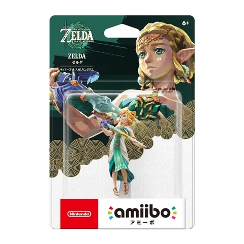 Mô hình Amiibo Zelda và Ganondorf chính hãng Nintendo