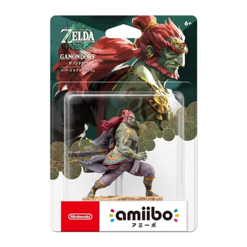 Mô hình Amiibo Zelda và Ganondorf chính hãng Nintendo