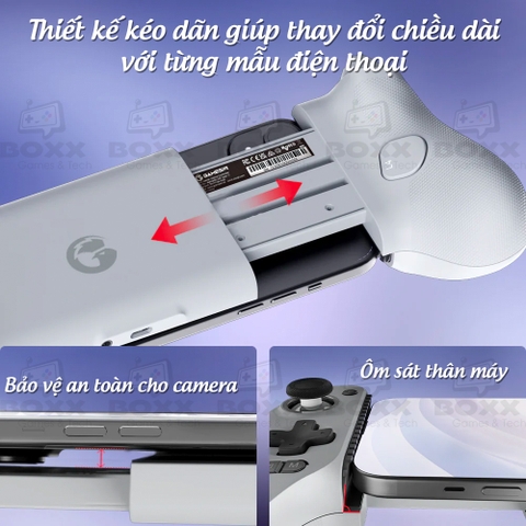 Tay Cầm GameSir G8 Galileo cho iPhone 15, Điện Thoại Android, GameSir G8 Galileo Type-C Gamepad