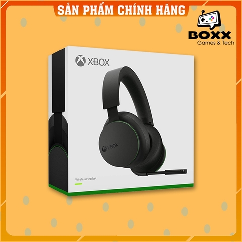 Tai Nghe Xbox Wireless Headset cho Xbox Series X, Xbox One S, Windows, Điện Thoại