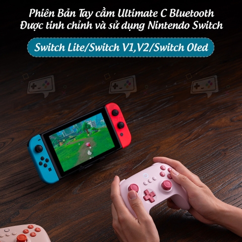 Tay cầm 8Bitdo Ultimate C Bluetooth Controller cho Nintendo Switch