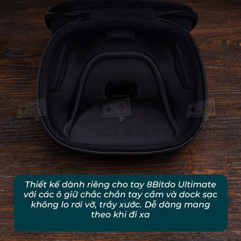 Túi đựng tay cầm 8BitDo Ultimate Bluetooth Controller, 8BitDo Ultimate 2.4G Wireless Controller chính hãng 8Bitdo