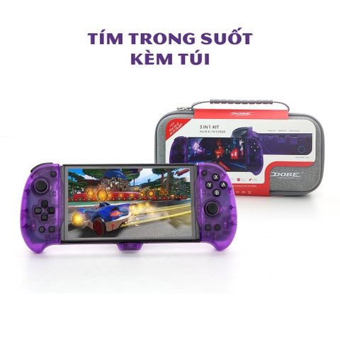 Tay cầm Eggshell Controller II tích hợp Dock HDMI cho Nintendo Switch Oled chính hãng Dobe