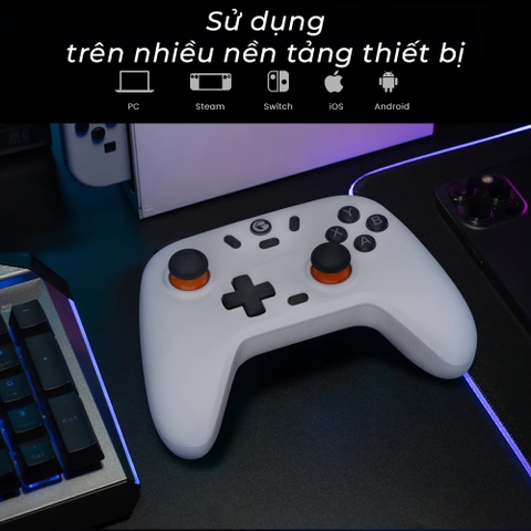 Tay cầm GameSir Nova Lite dùng cho PC, Nintendo Switch, Steam, Android, iOS kèm USB Receiver