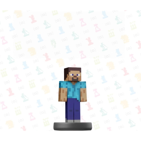 Mô hình Amiibo Minecraft Steve & Alex chính hãng Nintendo