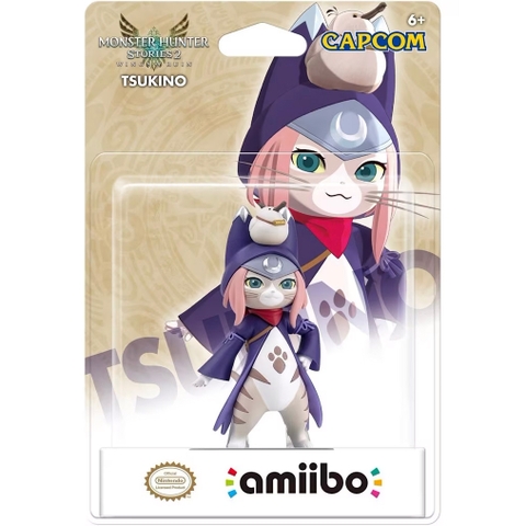 Mô hình Amiibo Monster Hunter Palico & Tsukino chính hãng Nintendo Switch