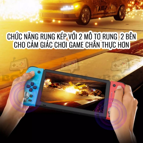 Tay cầm Nintendo Switch JoyCon, Bộ Joy-Con chính hãng Dobe TNS-0163