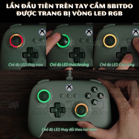 Tay cầm chơi game 8BitDo Ultimate C Wired Controller for Xbox