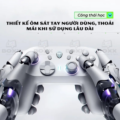 Tay Cầm ThundeRobot G45 Pro bản PC sử dụng phím cơ, Analog Hall Effect, Macro cho PC, Laptop, Điện Thoại