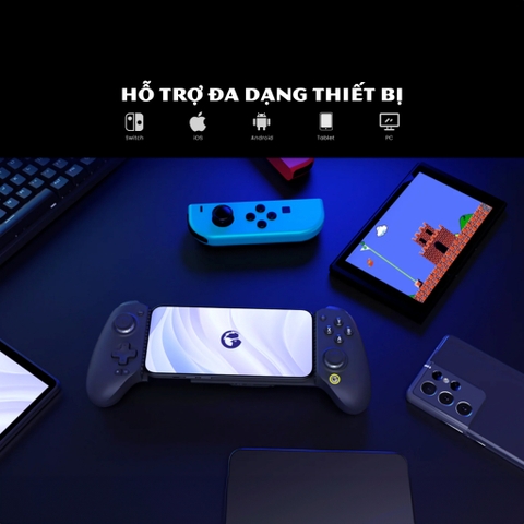 Tay Cầm GameSir G8 Plus cho Điện Thoại, Nintendo Switch, Máy Tính, GameSir G8 Plus Bluetooth
