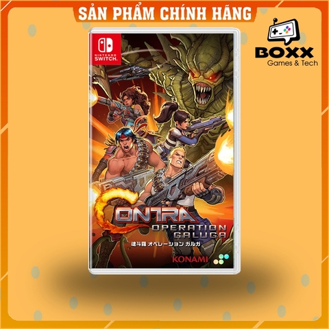 Băng Game Contra Operation Galuga Nintendo Switch