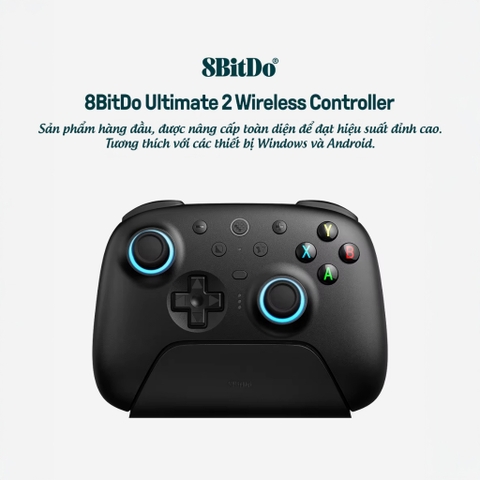 Tay cầm 8BitDo Ultimate 2 Wireless Controller cho Windows & Android
