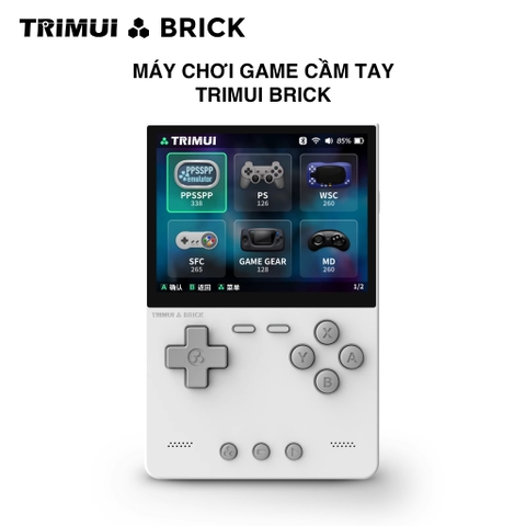 Máy chơi game cầm tay Trimui Brick Game Retro điện tử cổ điển NES, SNES, SFC, PSP, PS1, GB, NDS, N64
