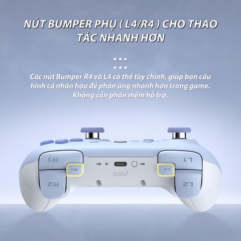 Tay cầm 8Bitdo Ultimate 2C Bluetooth Controller cho Nintendo Switch Oled