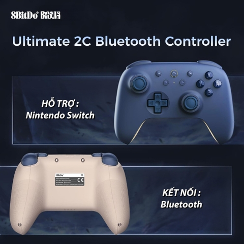 Tay cầm 8Bitdo Ultimate 2C Bluetooth Controller cho Nintendo Switch Oled