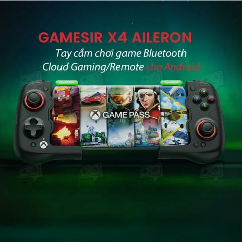 Tay Cầm GameSir X4 Aileron Bluetooth Mobile Gaming Controller cho Điện Thoại Android
