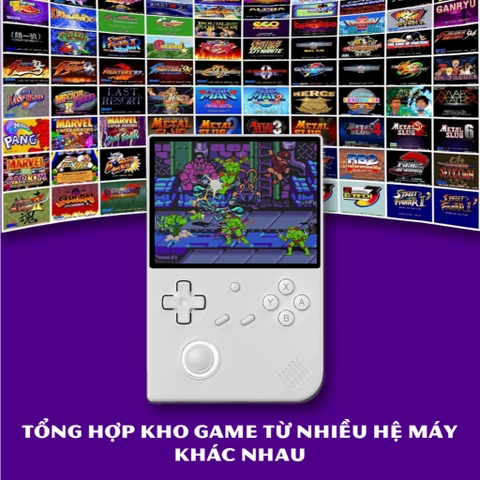 Máy chơi game cầm tay ANBERNIC RG 40XXV Game Retro điện tử cổ điển NES, SNES, PSP, PS1, NDS, PORTS