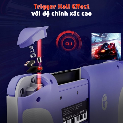 Tay Cầm GameSir X2s Type-C Mobile Gaming Controller cho Điện Thoại