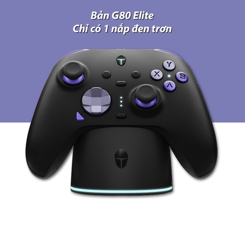 Tay Cầm Thunderobot G80 kèm Dock Sạc, Phím cơ, Polling Rate 1000Hz cho PC, Laptop, Steam Deck