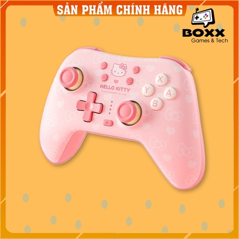 Tay cầm GeekShare Hello Kitty Wireless Controller cho Nintendo Switch, Windows