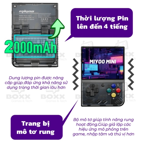 Máy chơi game cầm tay MIYOO MINI V4 Game Retro điện tử cổ điển