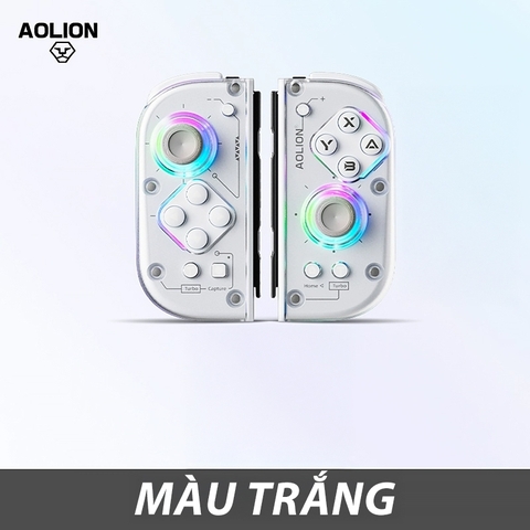 Tay cầm Aolion J20, Aolion J20 Joycons trang bị phím cơ, Hall Effect, Gyro, LED RGB