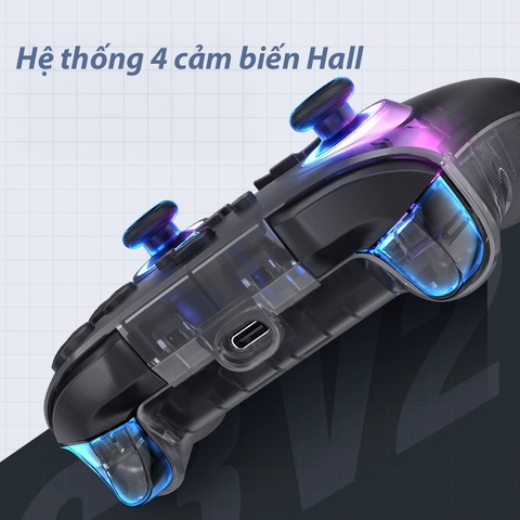 Tay cầm MACHENIKE Machenike G3 V2 Kèm Dock Sạc cho PC, Laptop, Steam Deck, Nintendo Switch