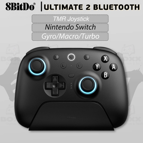 Tay cầm 8Bitdo Ultimate 2 Bluetooth Controller cho Nintendo Switch, Nintendo Switch 2 phiên bản Pikachu